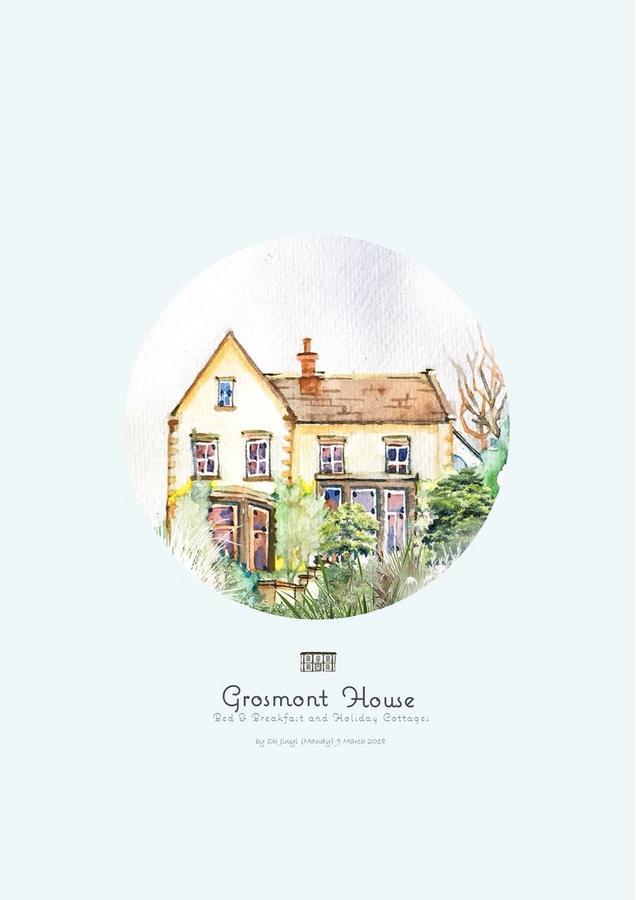 Bed and Breakfast Grosmont House Exterior foto
